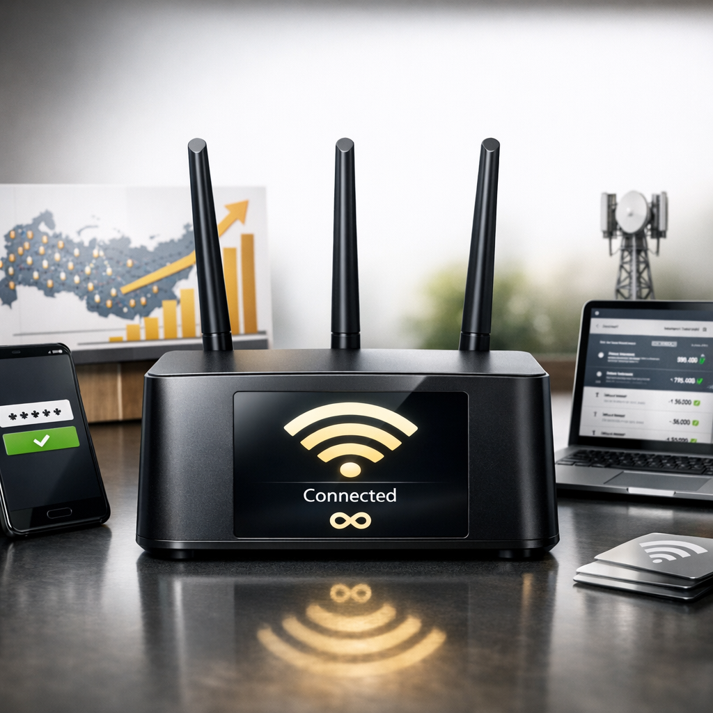 Билайн рвёт шаблоны розницы! Wi-Fi бесплатно в 200+ салонах