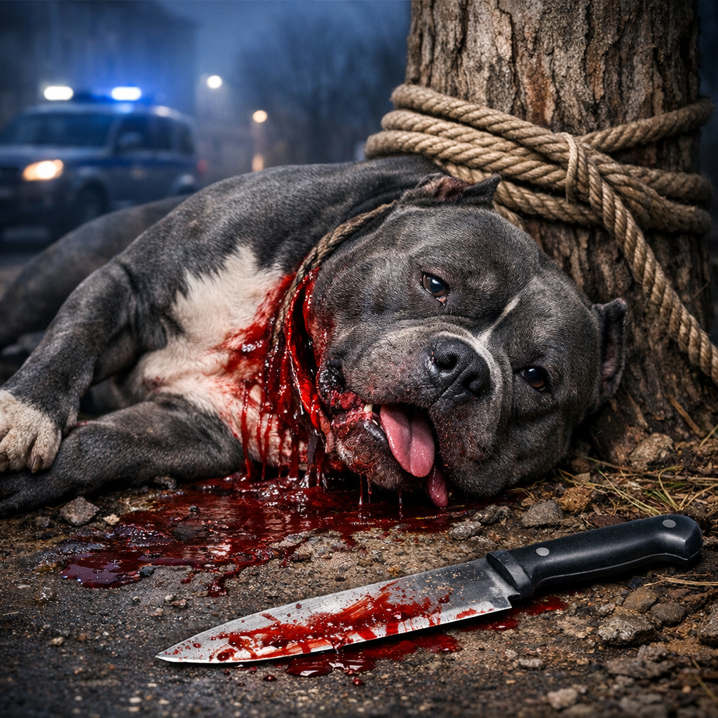 Рецидивист зарезал булля в Иванове. Полиция поймала садиста!