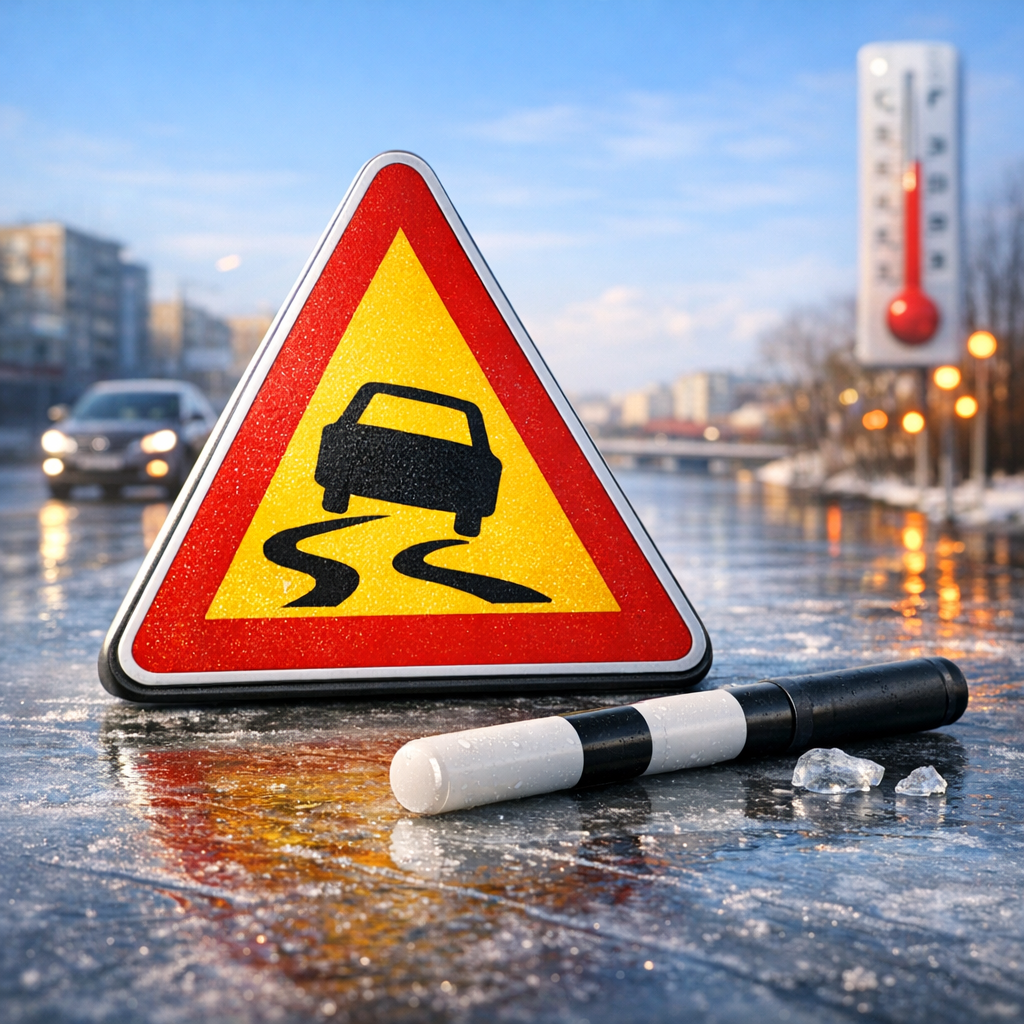 Синоптики обещают тепло Иваново! Гололедица бьет по дорогам