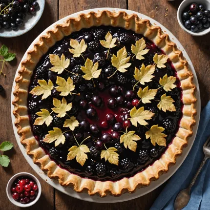 Пирог со смородиной: секреты идеального десерта для всей семьи