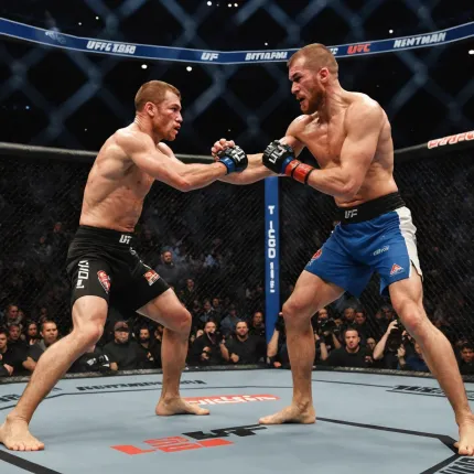 Пётр Ян против Мераба Двалишвили: эпичная битва в UFC, которая потрясла фанатов